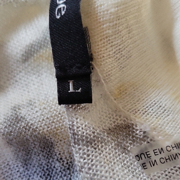 NIC+ZOE Lightweight L/S V-Neck Button-up Linen Blend Cardi - Picture 7 of 7